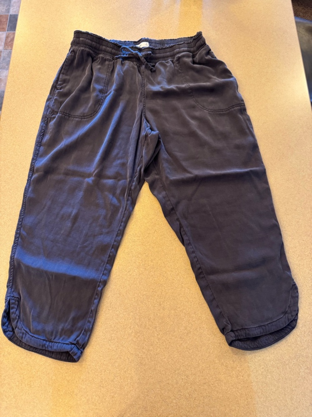 Sonoma Casual Corduroy Drawstring Pants - Blue